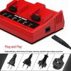 Milwaukee-Compatible Dual Slot Fast Charger for M18 Power Tools (3A)