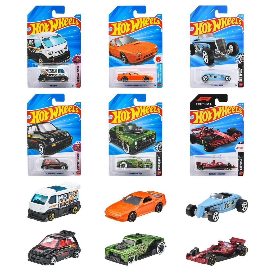 Hot Wheels Basic Cars F Assortment 36 Miniature Cars Ages - (Box Set) - 3+ - Multi-color C4982-98RF