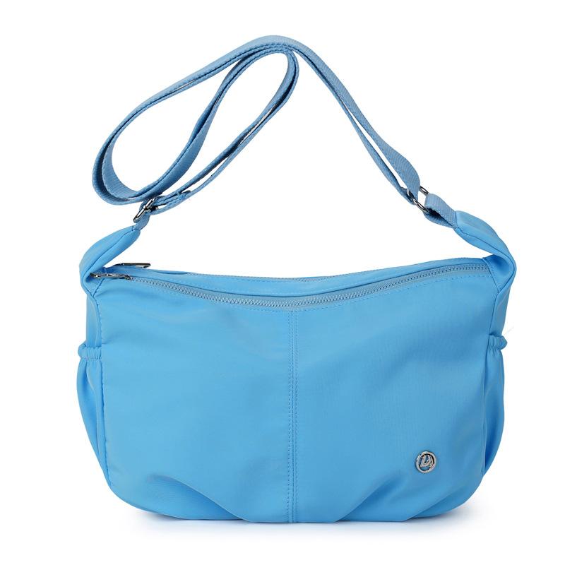 Bolsa Transversal Feminina Bolsa de Ombro Plissada para Exterior