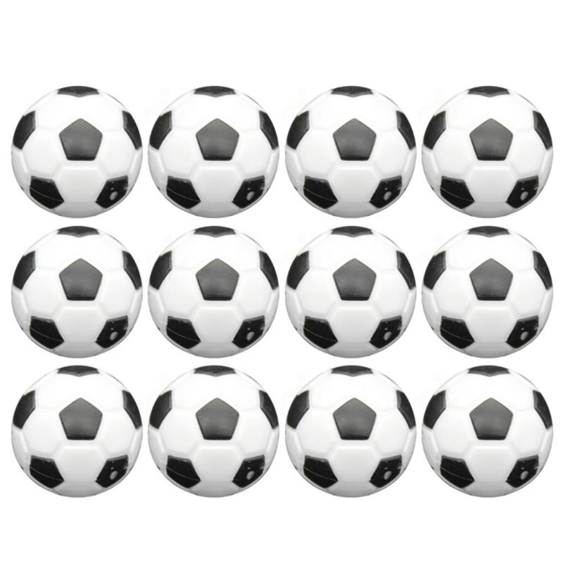 12Pcs Foosballs Table Ball Official Tabletop Game Ball Table Game Small Football Table Soccer Ball Game Accessorys 1