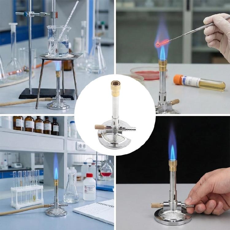 Robust Alloy Laboratory Bunsen Burners Construction for Long Lasting Performances in Educational and Research Laboratory
