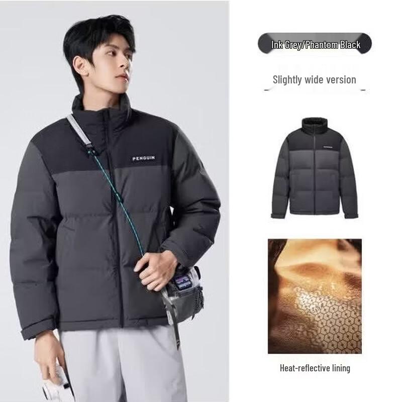 CAMEL Men s Short Winter Down Jacket M14CA6B662 L