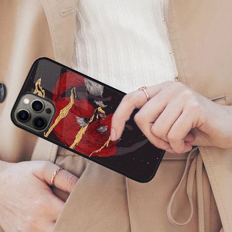 

Kitsune Fox Art Magnetic Phone Case For APPLE iPhone 17 Air 16 14 13 12 Pro Max 15 Plus Wireless Charge With MagSafe Cover iPhone 14