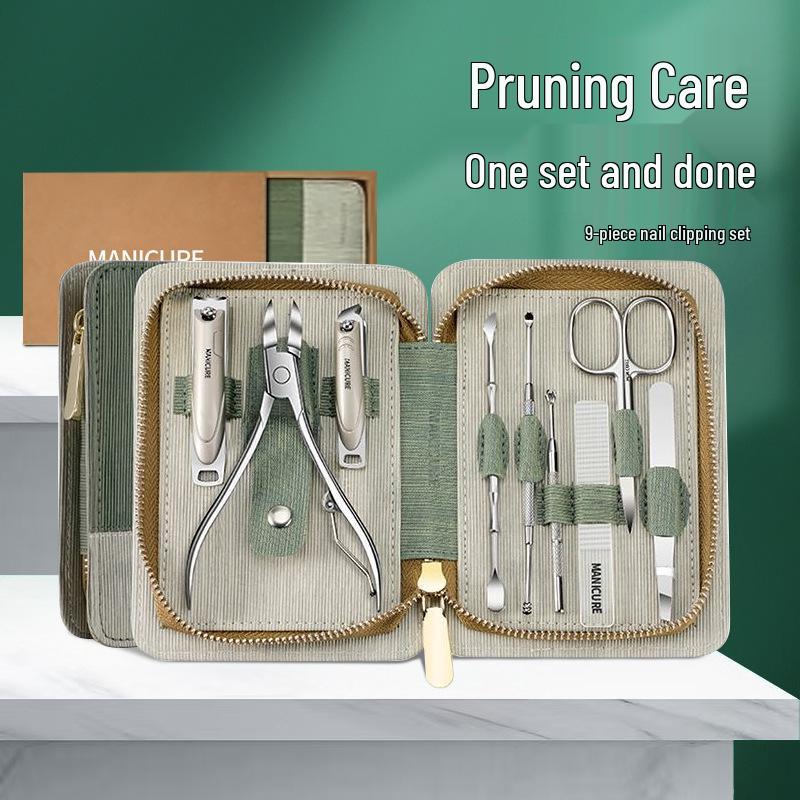 Available: Women s Manicure Set - Eagle Beak Pliers, Ingrown Toenail Tool, Anti-Splash Cuticle, and Nail Clippers.