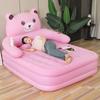 Air Mattress with Built In Pump Blow Up Bed with Pillow Elevated Inflatable Air Mattress for Home Guest Outdoor Camping Bed