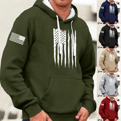 Fashion Print Loose Men's And Women's Long Sleeve Hooded Sweater