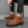 38-48 Herbst /Frühling Handgefertigte Herrenstiefel Schuhe Bequeme Stiefeletten für Herren Freizeitschuhe Mokassins Herren Werkzeugschuhe