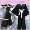 Costum Cosplay de Calitate Premium Kurosaki Ichigo cu Design Atemporal al Pelerinii