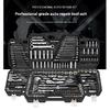 Major Auto Repair Toolbox Set for Automotive Repair Maintenance Repair Socket Wrench Multi Functional Sleeve Combination Set