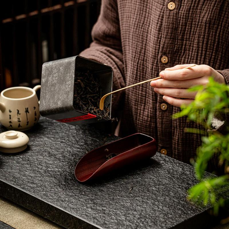 Chinese Bamboo Tea Spoon Traditional Tea Leaf Sticks Spoon Matcha Teaware Tea Ceremony for Decor Tabletop Accessories Tool New