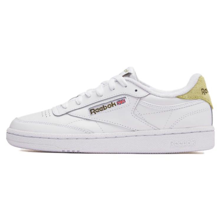 

Reebok Club C 85 Легкие Удобные Низкие Кроссовки Женские кроссовки Белый Зеленый 100033088 35.5