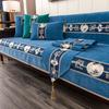 New Chinese Style Chenille Sofa Covers All-season Living Room Universal Sofa Cushion Anti-slip Solid Wood Couch Cover Decor Mat
