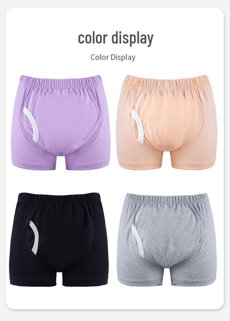 Läckagesäkra Vuxen Tygblöjor Boxerkalsonger med Absorberande Lager