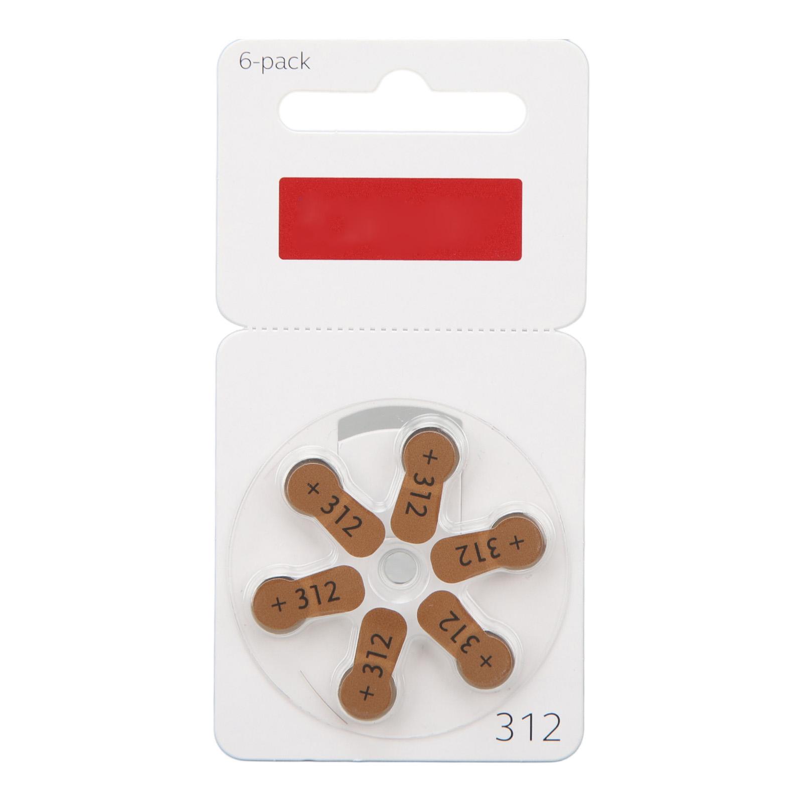 

60 шт. 312 звуковой усилитель звука кнопка батарея долговечный заушный усилитель звука плоская круглая батарея для Resound