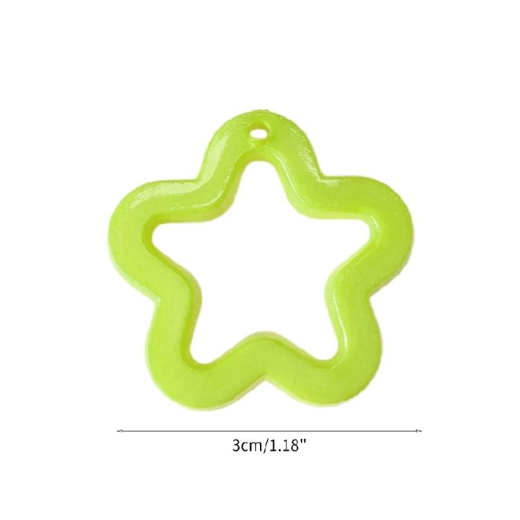 Star Pendants for DIY Bracelet Necklace Jewelry Making Findings Accessories