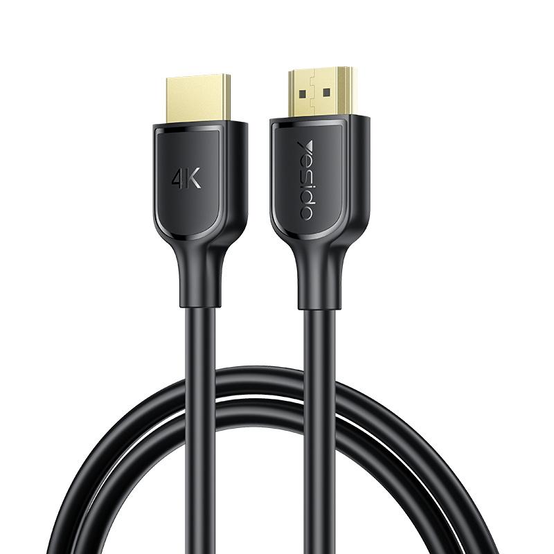 

YESIDO HM16 1.8m HDTV Cable 4K 30Hz High Speed HDMI Cord for Gaming Video Streaming A