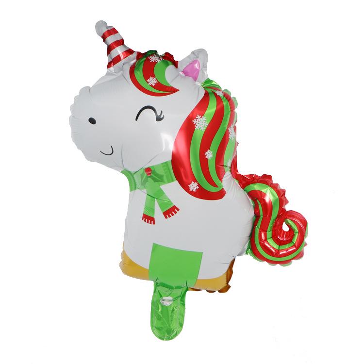 Christmas Decor Set: Snowman, Santa, Snowflake & Tree Balloons