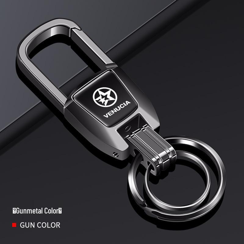 Venucia D60, T70, T90, Xing T60 Car Keychain - Zinc Alloy Keyring Pendant