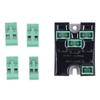 BERM 3 Phase Solid State Relay Mini SSR Relay Connector Kit 4‑32VDC Input 24‑480VAC Output
