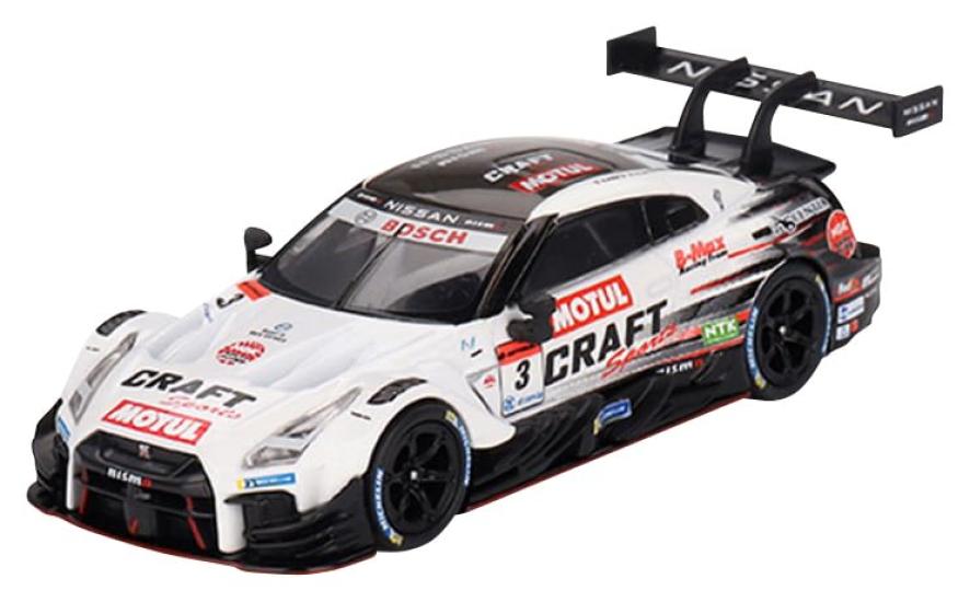 TrueScale Miniatures MINI GT 164 Nissan GT-R Nismo GT500 SUPER GT Series 2021#3 NDDP Racing with B-Max Right-hand Drive Japan Exclusive Finished