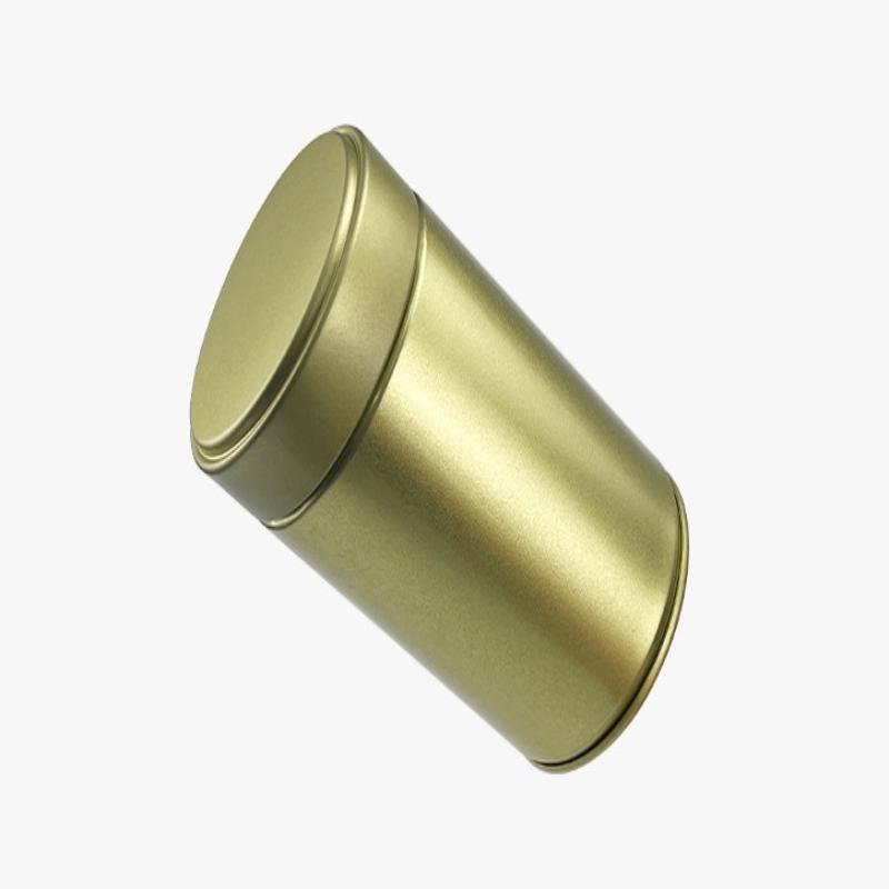 Airtight Tinplate Tea Canister Storage Container For Leaf Tea Bags Matcha Powder Sealed Pantry Organizer Kitchen Tea