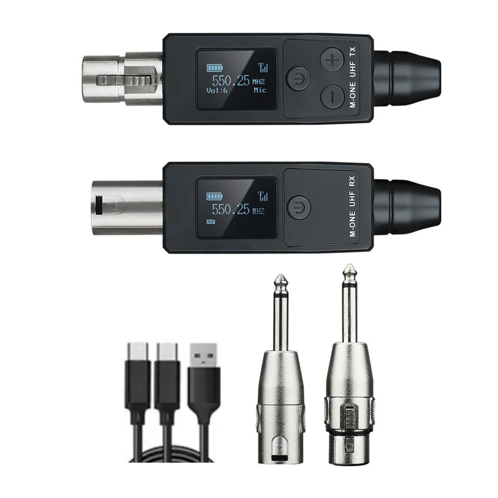 Reliable Wireless Microphone System Transmitter for Stage,Speeches and Studio Recording Reliable 48V Converters