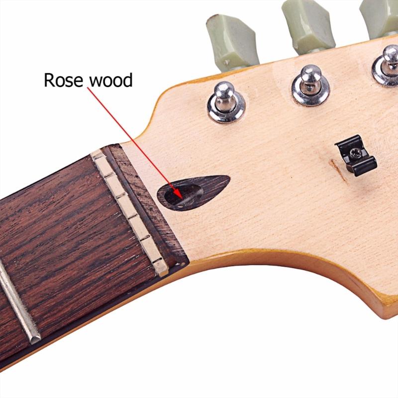 8 st Professionella Gitarrhalsskydd Ersättning Gitarrstångsrör Avtagbart Portabelt Palisanderrör Lätt att Använda