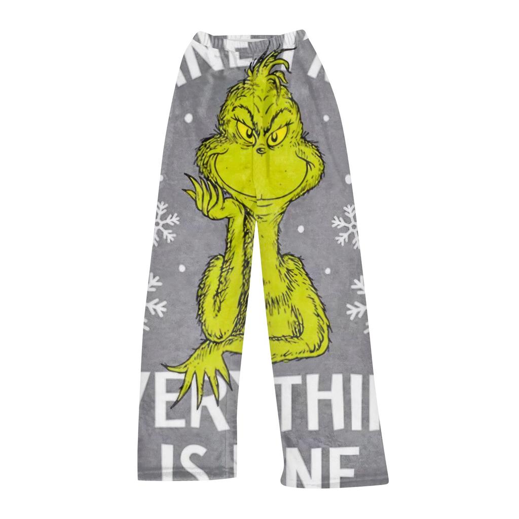 Women  Winter Pants Full Length Long Trousers  Printed Pants