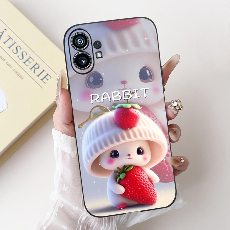 Butterfly Flower Landscape Marble Cartoon Cover For Nothing Phone 1 2 2a 3a Pro Case Phone (2a) (3a) Pro Capa Silicone Funda