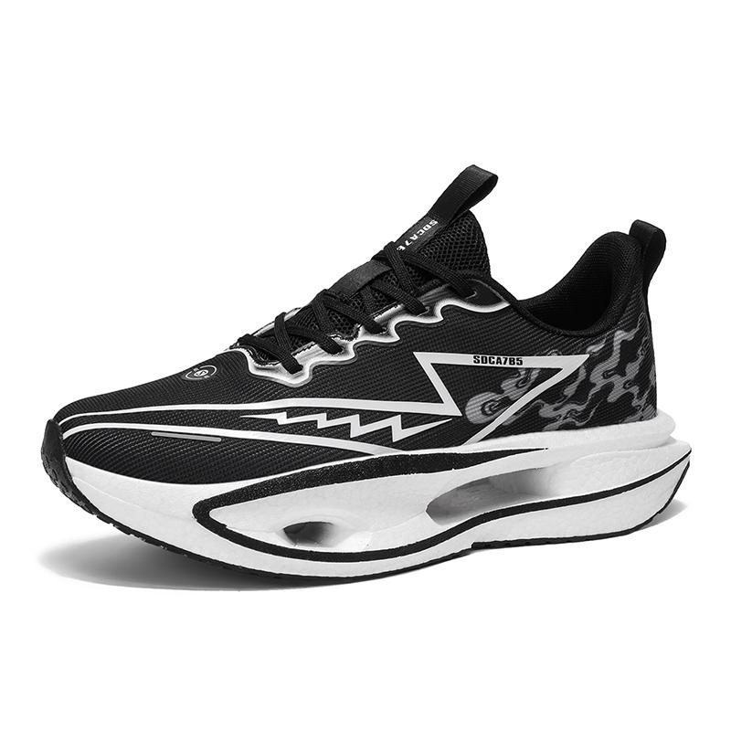 

Mens Running Shoes Breathe Mesh Lightweight Casual Sneakers Field Running Comfortable Flat Outdoor Sneakers for Men 45 чорний