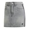 Originals Adicolor Denim Minirock Gewaschenes Grau Damen JW2657