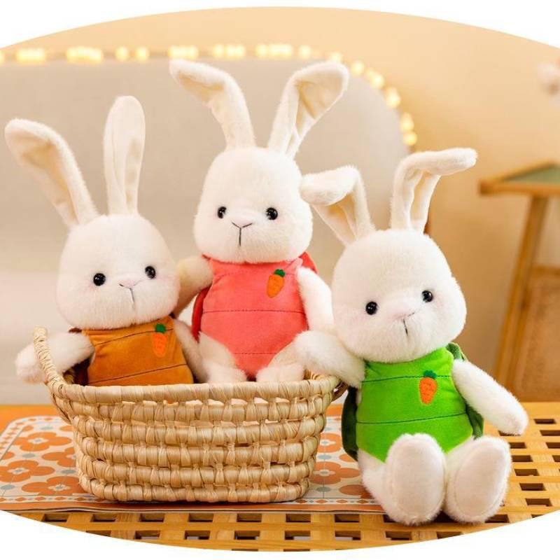 Longhaired Turtle Cartoon Rabbit Plush Toy Stuffed Animal Doll  Kid Girl Gift