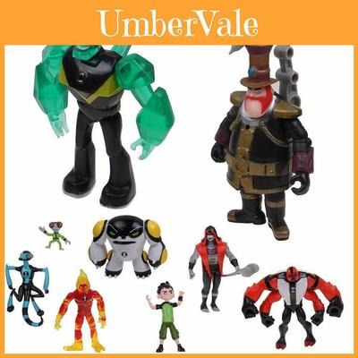 Ben 10 Akční figurka Hrací sada s devíti PVC figurkami prémiové kvality pro sběratele