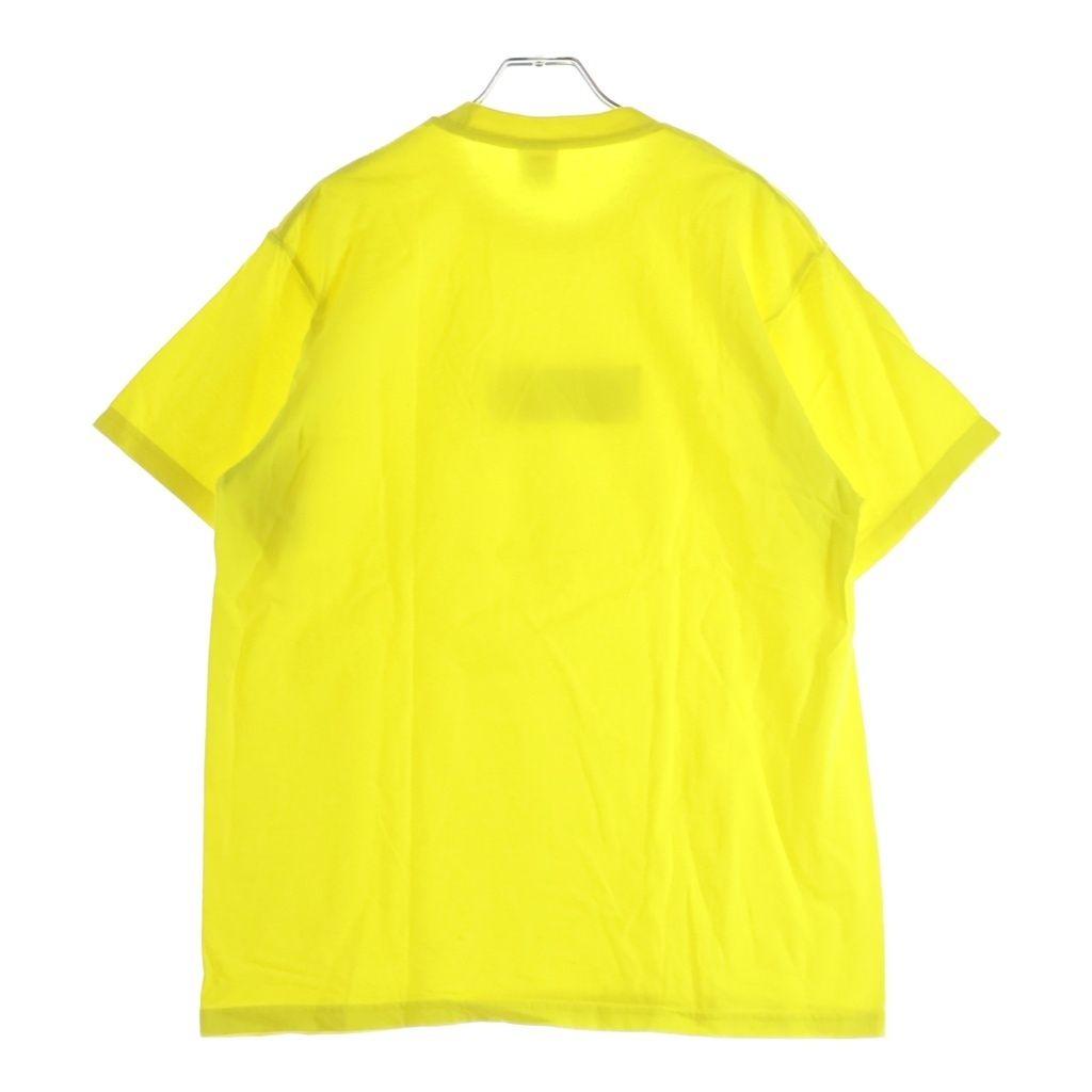 Used SUPREME 19AW Bandana Box Logo Tee Yellow