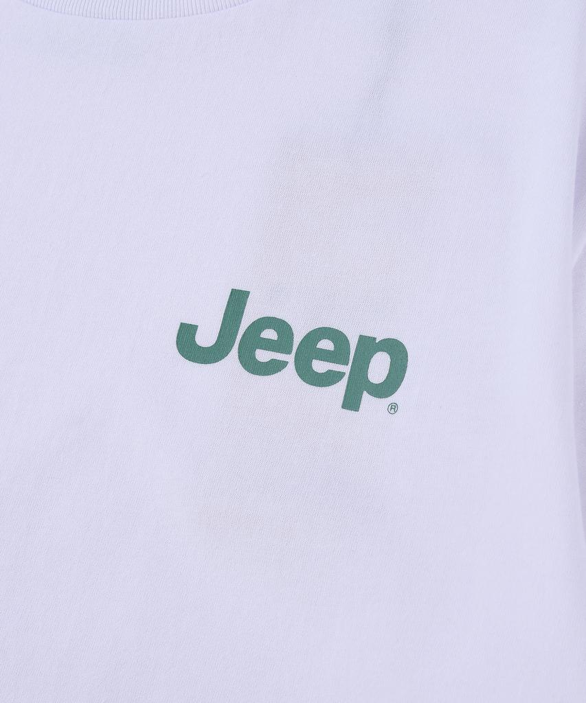 JEEP 30-Count Cotton Small Logo Short Sleeve T-Shirt (Jr5Tsu092Ow)
