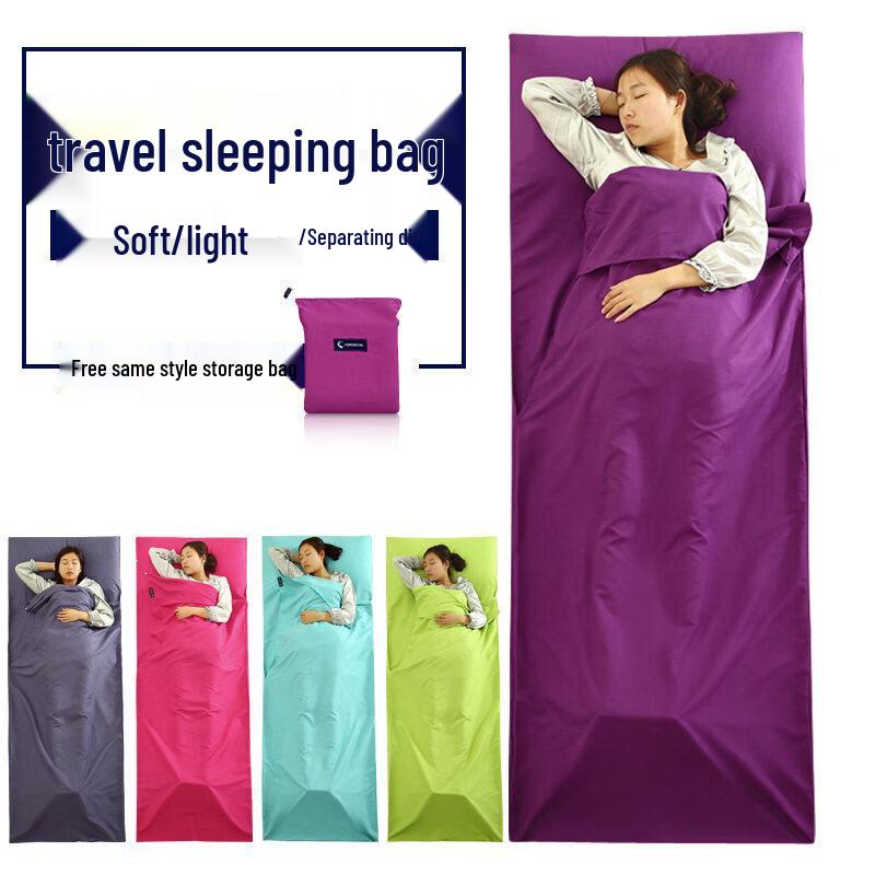 Brangdy Portable Warm Travel Sleeping Bag Liner
