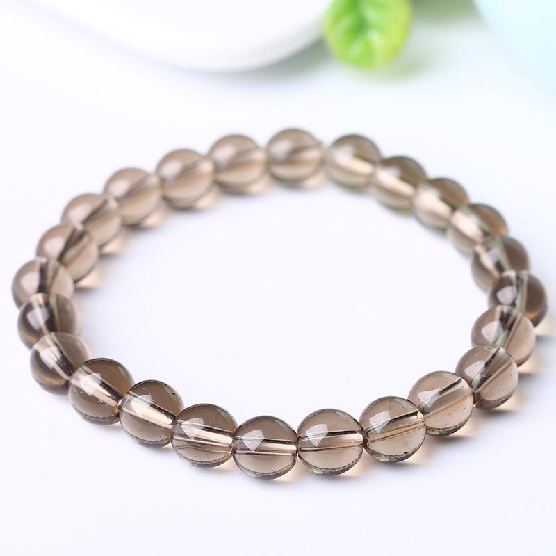 Artificial Crystal Bracelet, Single-loop Glass Pendant Bracelet, Elastic String Bracelet