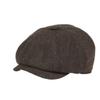 Hochwertige Tweed-Barettmütze im Vintage-Stil Niedliche Retro-Schiebermütze Schiebermütze Lässiges Outfit