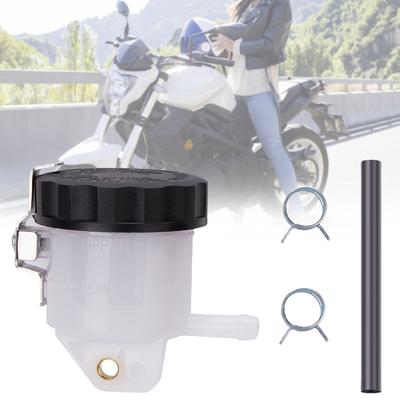 Motorcycle Disc Brake Oil Cup Brake Pump Oil Jug Brake Master Cylinder Fluid Reservoir for Kawasaki ZX6R 98-18 ZX10R 04-18