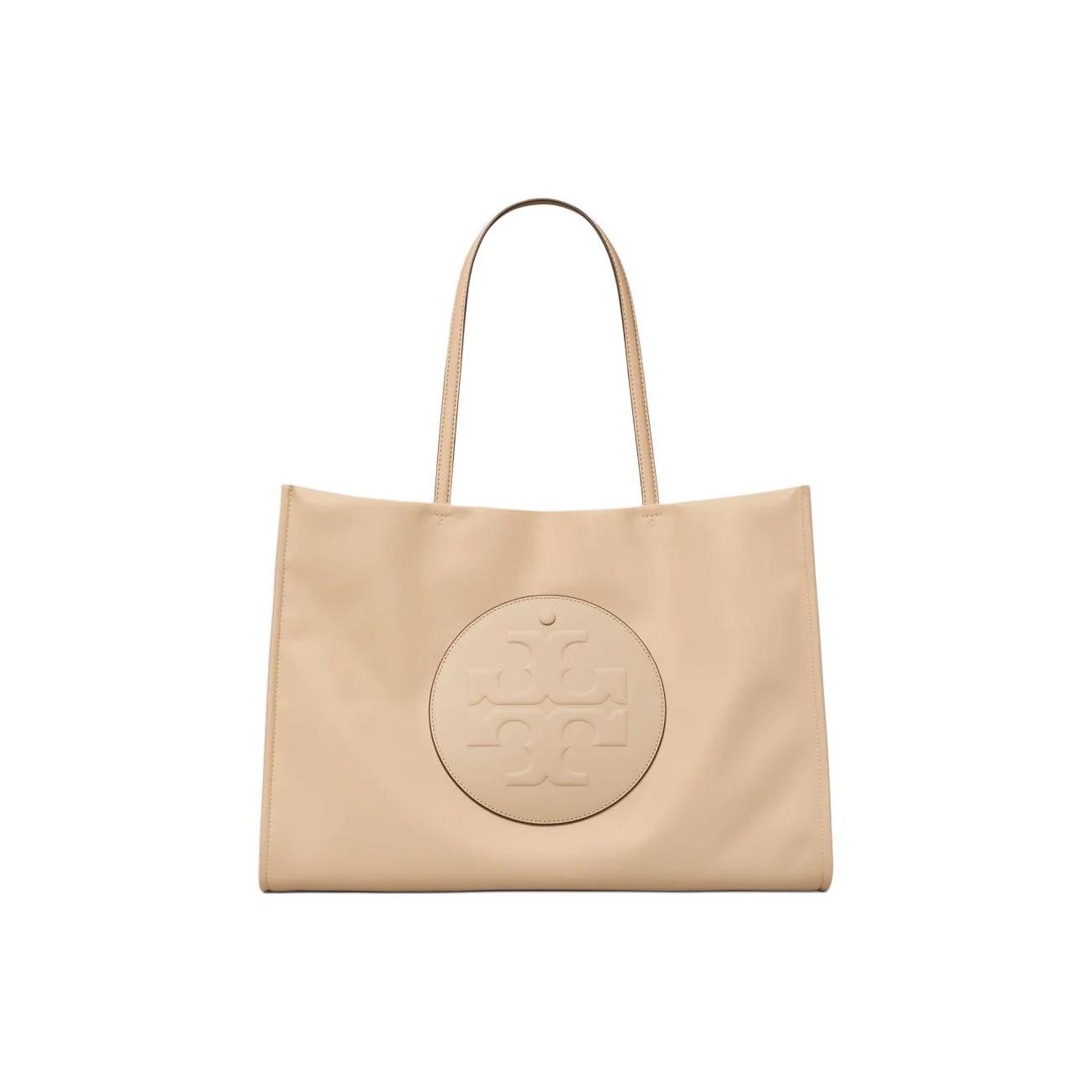 

Tory Burch Ella Classic Logo Hidden Magnetic Closure Bridge Design Tote Bag Women tote Rose 171271-650 Basic Set (Bag+Dust Bag)