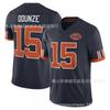 Herren Rugbyshirt 3. Gen Bears Team Spieler-Nummern 4 15 18 25 84 Dunkelblau Sportbekleidung