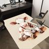 1PC cow calf Anti-slip carpet, suitable for Office, bedroomand playrooms. It can also be used as a sofa footrest cover-R15