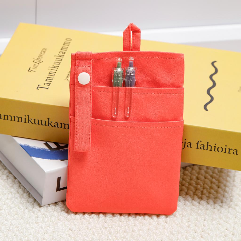 Solid Quick-dry Nurse Pocket Organizer Polyester Spandex Pouch Pen Holder Clip-on Utility Pocket for Pens P-TLSG-01
