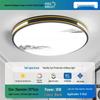 2025 LED Ceiling Light: Bright Core Design for Living, Bedroom, Study, and Dining Rooms, Wrought Iron Fixture
