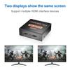 1 In 2 Out 4K Splitter UHD 3D HDMI Video Converter HD 1X2 1080P Switcher for PC DVD PS3 Xbox