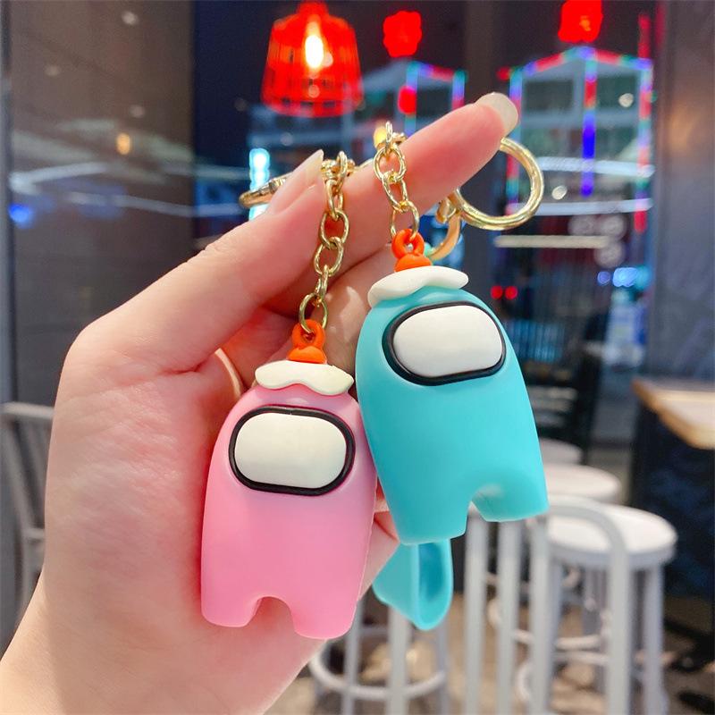 Space Werewolf Keychain Car Keychain Male and Female Personality Creative Couple Bag Pendant