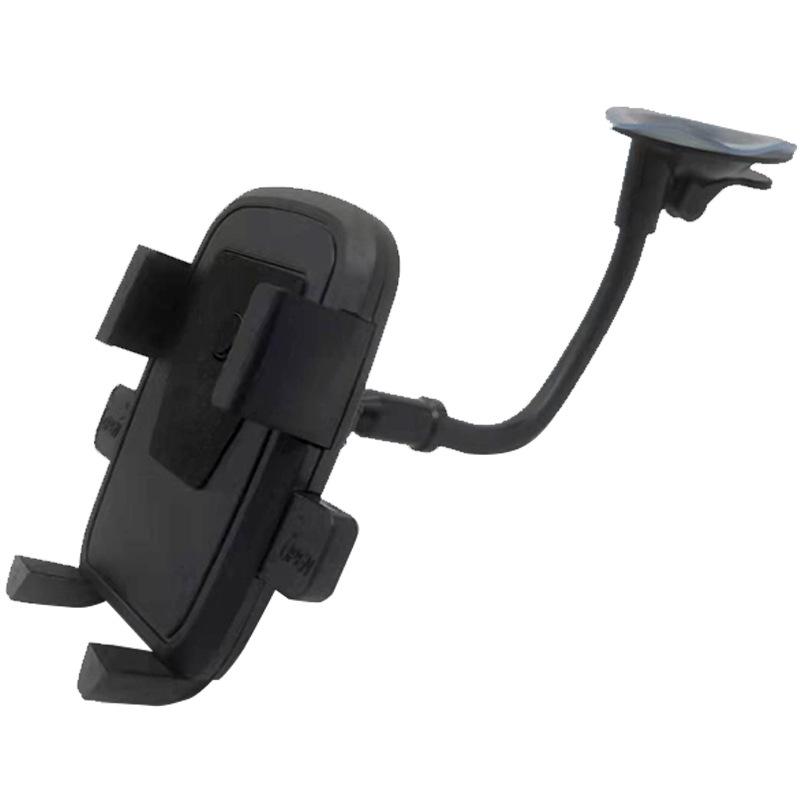 360 Rotating Multi-function Hose Square Shield Suction Cup Mobile Phone Holder, Car Trend Portable Mobile Phone Holder