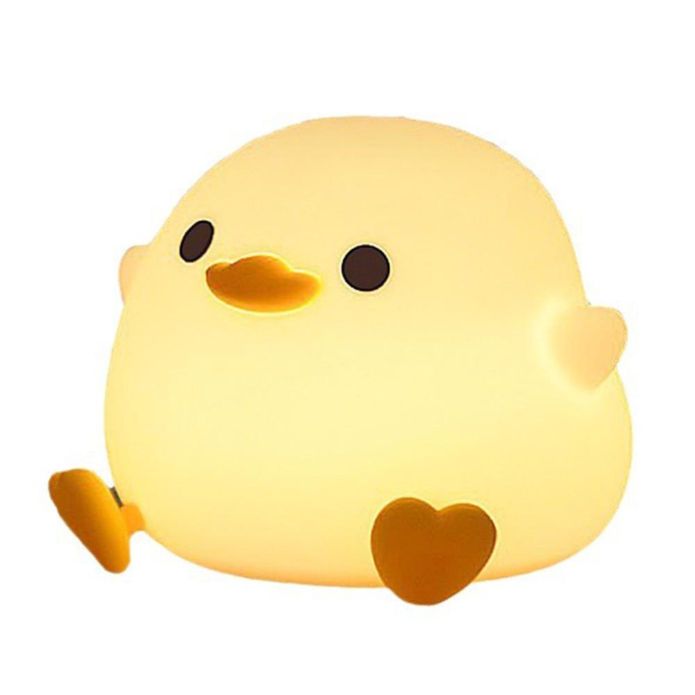 

Милый кролик свинья силиконовый ночник мягкий свет сенсорный датчик прикроватный ночник детский сон сопровождающий свет для подарка