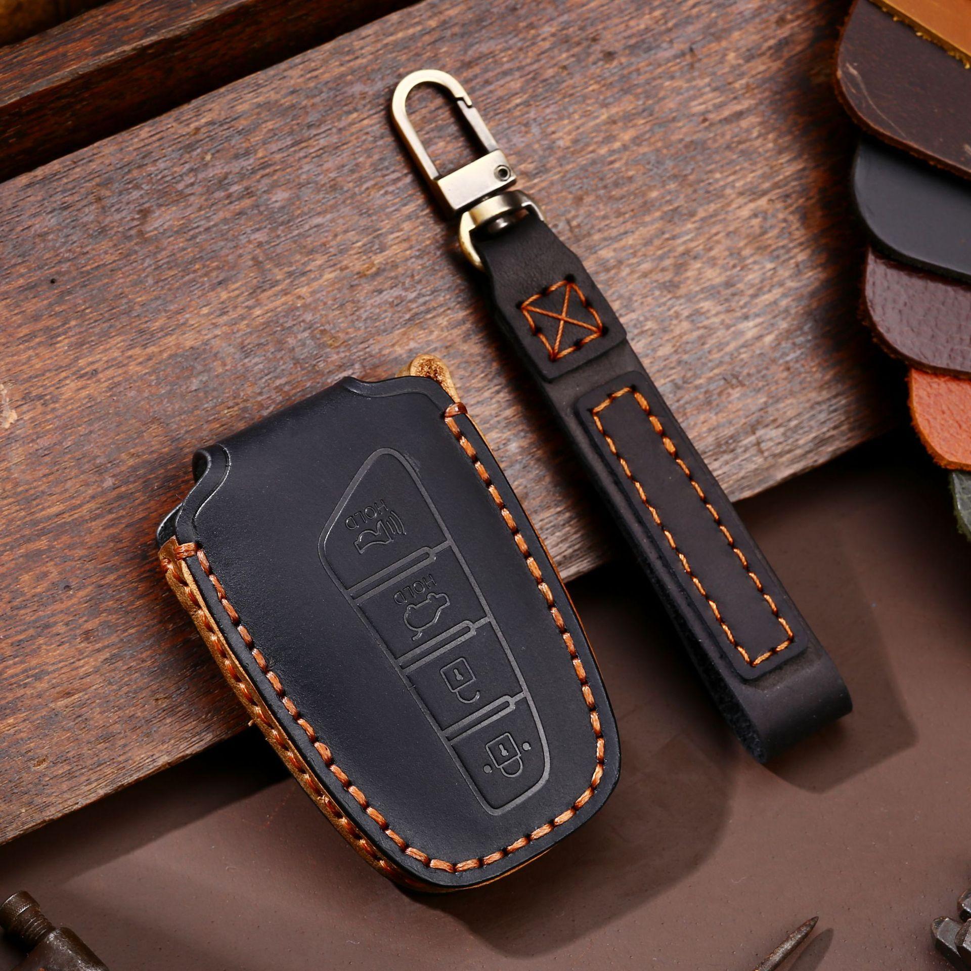 

Korean model for Hyundai IX45Hyundai Amazon hot car key cover leather