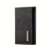 1 Men's Anti-theft Business Card Holder Credit Card Holder Simple Wallet Large Capacity Multiple Card Slots with Transparent Win